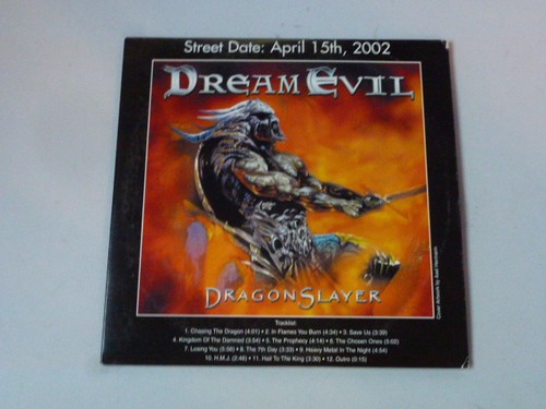 Dream evil dragon slayer - dragon, cd
