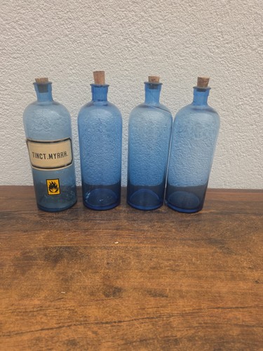 Apothekerflaschen 4er set - 4er,