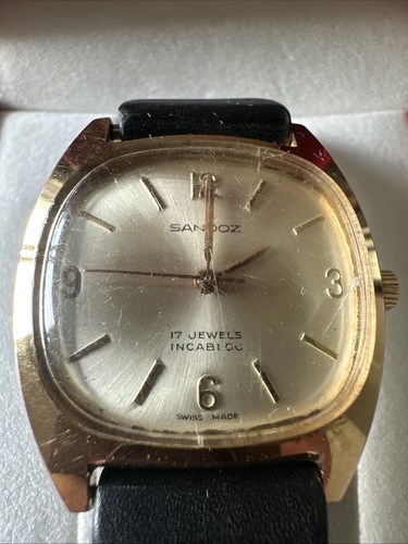 Vintage sandoz herrenuhr 17 - herrenuhr,
