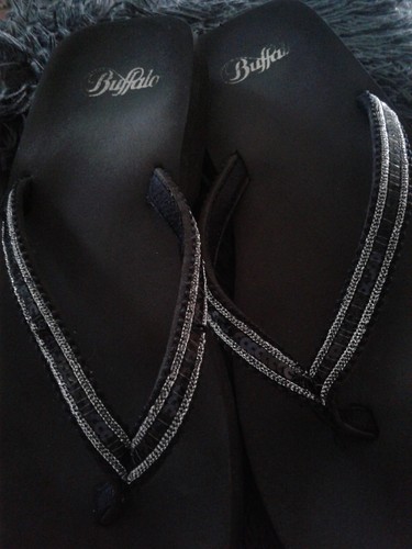 Buffalo flip flops schwarz - buffalo,