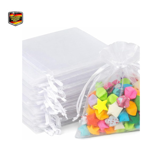 Organza geschenkbeutel 10x12cm - geschenkbeutel,
