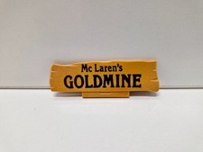 Playmobil Western  Goldmine 3802 Schild gelb Ersatzteil