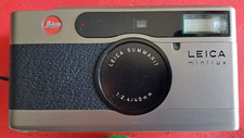 Leica Minilux Summarit 40mm F2.4 Lens 35mm Film Camera From JAPAN with Case