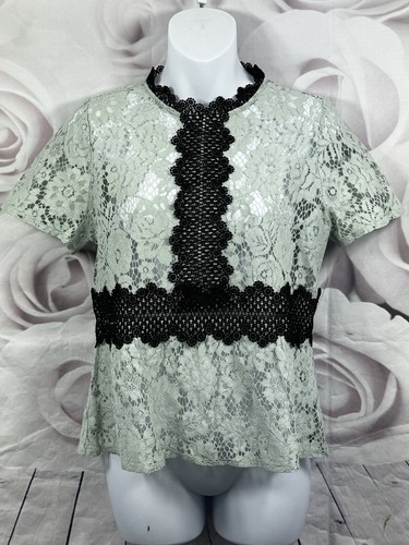 Zara spitzen bluse - spitzen,