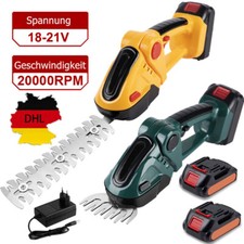 Für Makita Akku Grasscheren Heckenschere Strauchschere Rasenschere mit 2 Akku