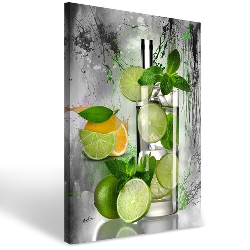 Leinwand bild cocktail - bild, küche