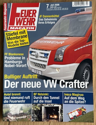 Feuerwehr magazin 2006 - magazin, 7/2006,