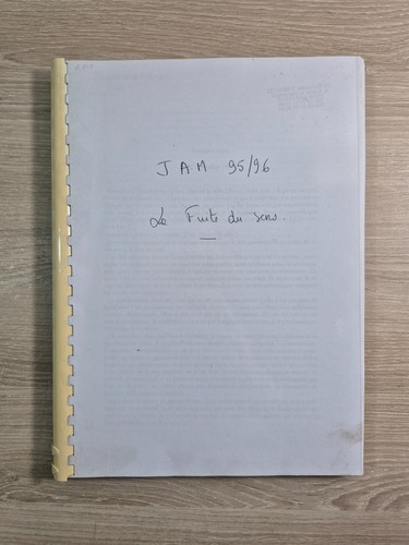Fuite sens kurs von - fuite,