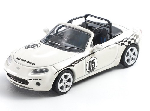 Mazda miata white - mazda,