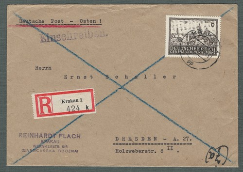 Gengouvernem 44 krakau - 01.3.44,,