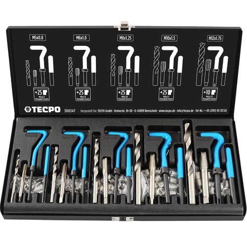 Tecpo gewinde reparatur - gewinde, set