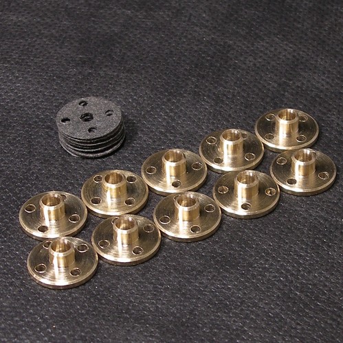 Flansche 16mm für 4mm - , 10