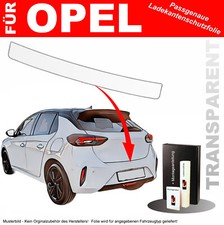 Lackschutzfolie Ladekantenschutz für Opel Corsa F ab 2019 Transparent