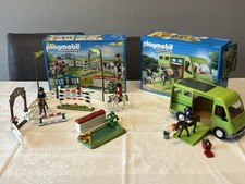 Playmobil Country 5928 Pferdetransporter Reitturnier Pferde