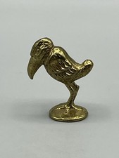 Messing Rabe Vogel Figur