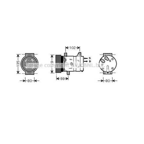 Harrison kompressor - -harrison,