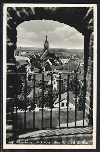 Ansichtskarte bad liebenwerda - ansichtskarte,