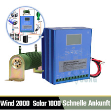 12V 24V 3000W MPPT Wind Solar Hybrid Controller Windenergie Generator Regler