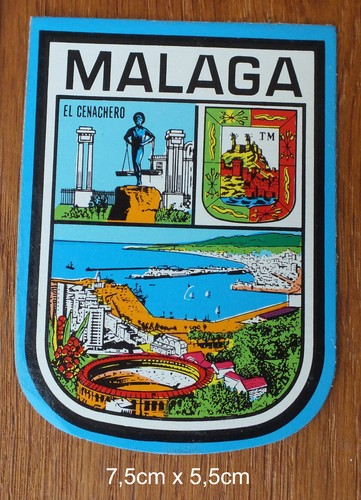 Sticker aufkleber malaga - aufkleber,