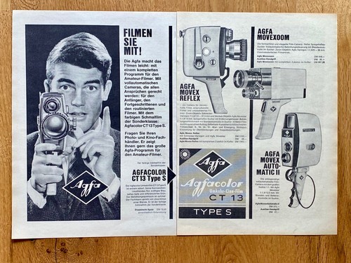1964 agfa film kamera - agfa,