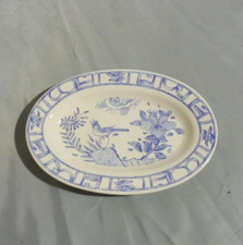 Oiseau Bleu v. Gien , Gebäckschale oval ca. 22,5 x 15,5 cm