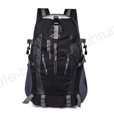 Rucksack Damen 40L Trekking Reiserucksack Wanderrucksack Wasserdicht Schwarz