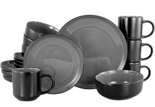 ANDAS Kombiservice modernes Geschirr-Set, Service Östra Greda (16-tlg),
