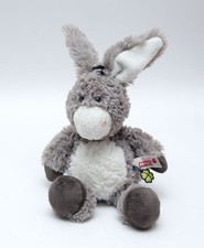 NICI Esel Kleeblatt 25 cm grau