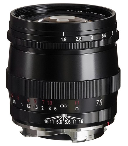 Voigtländer ultron 75mm 9 - voigtländer,