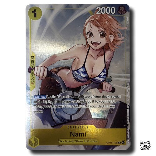 One piece card - piece,