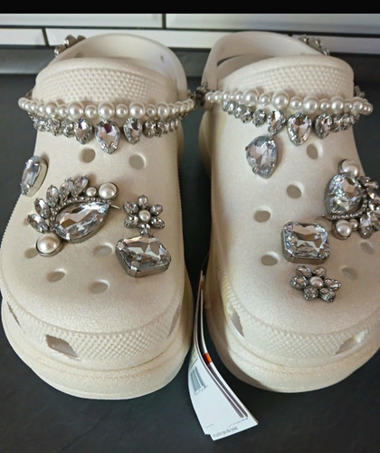 Crocs bae wedding glitter clog - crocs,