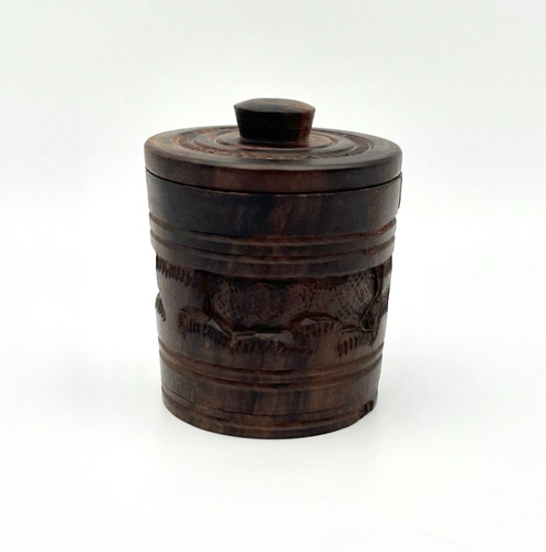 Vintage holzschatulle asia - vintage,