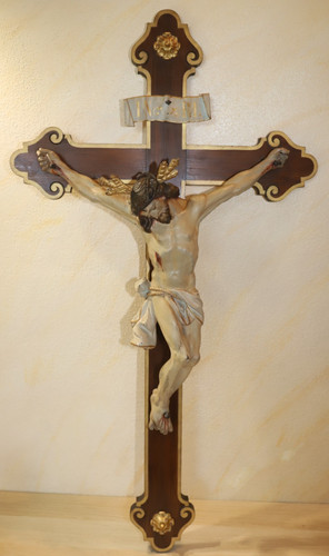 Holz kruzifix wandkreuz mit - kruzifix,