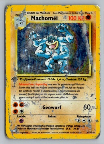 Pokemon machomei 102 basis - machomei, 8/102