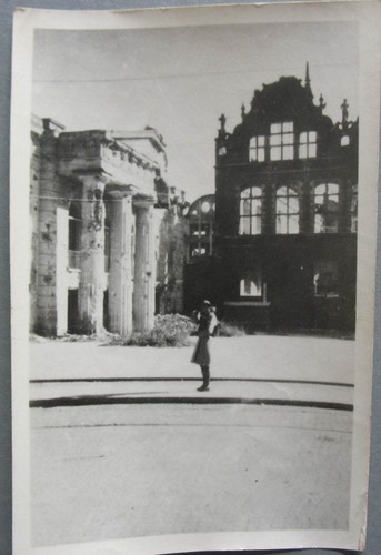 Altes foto aus danzig - foto,