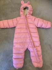 Baby Winteroverall Gr.74/80, wie neu, Poco Piano, rosa
