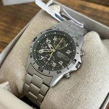 Seiko Edelstahl Chronograph