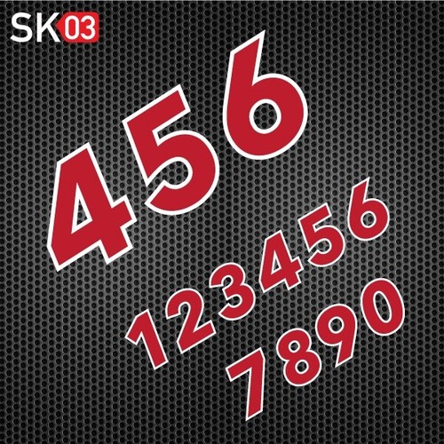 Motocross startnummern - motocross,