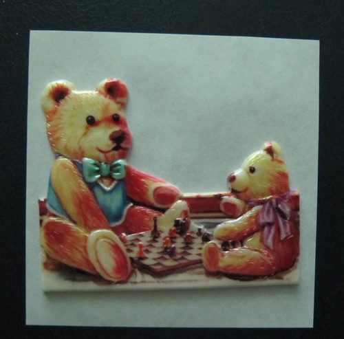 Wachs wachsornamente teddy 5 - wachsornamente,