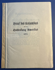 Brief des Kolumbus über die