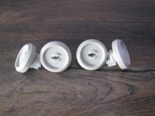 ?4 Korbrollen Räder Rollen Geschirrkorb Geschirrspüler Miele Imperial