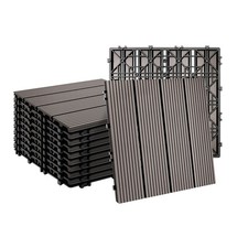 WPC Fliesen Balkon Bodenbelag