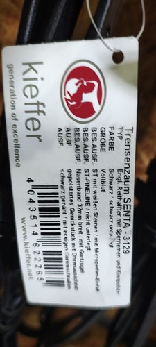 Kieffer zaum trense senta - zaum,