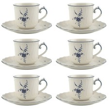6er Set Kaffeetasse 120ml mit