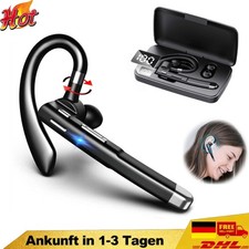 Wireless Bluetooth Kopfhörer Stereo Kabellos Headset Ohrhörer Mikrofon für Handy
