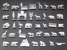 Konvolut alter Margarine Figuren "Wagner- Zoo"