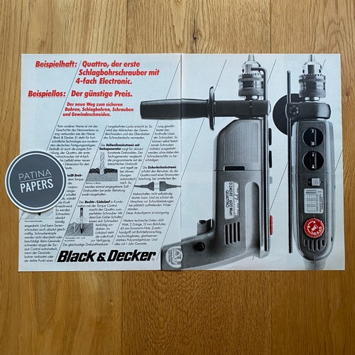 1983 black decker quattro - 1983,