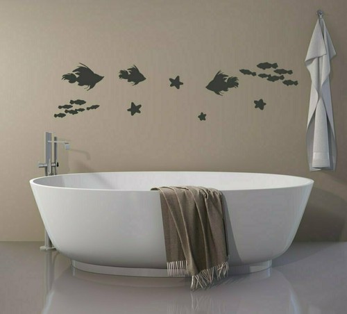 Wandtattoo fische - wandtattoo,