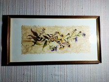 Aquarell mit Rahmen, Höhe 42