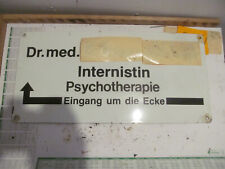 altes email Schild Emailschild